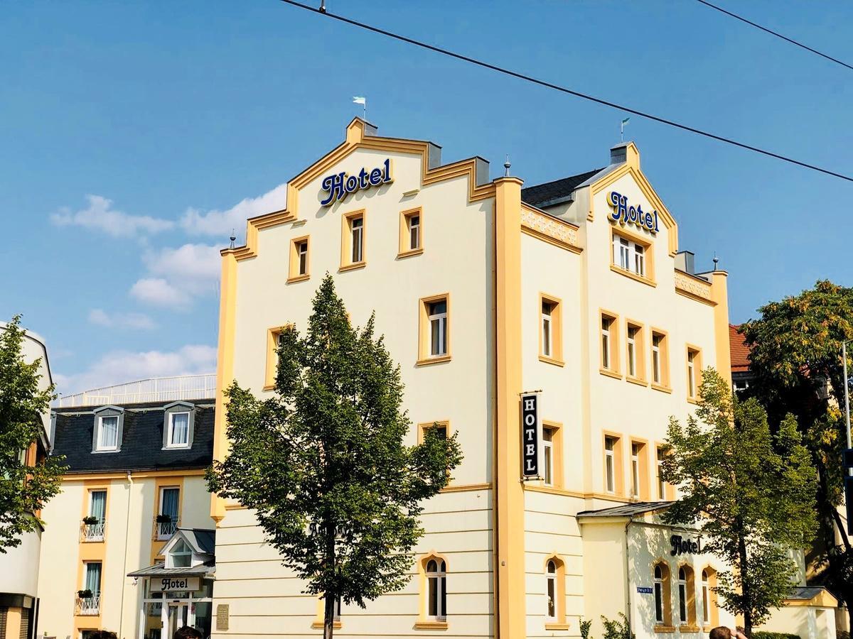 Hotel Am Bayrischen Platz Leipzig Exterior foto